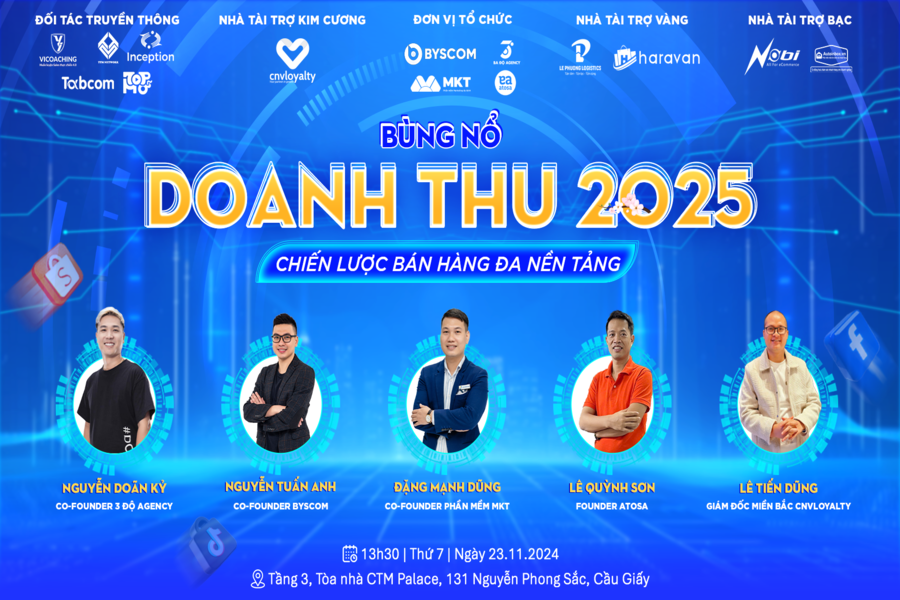 Bùng nổ doanh thu 2025 - Chiến lược bán hàng đa kênh