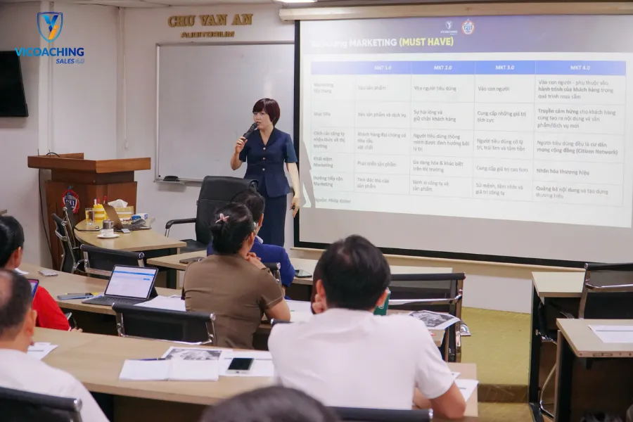 Hội thảo ứng dụng mô hình Sales công nghệ