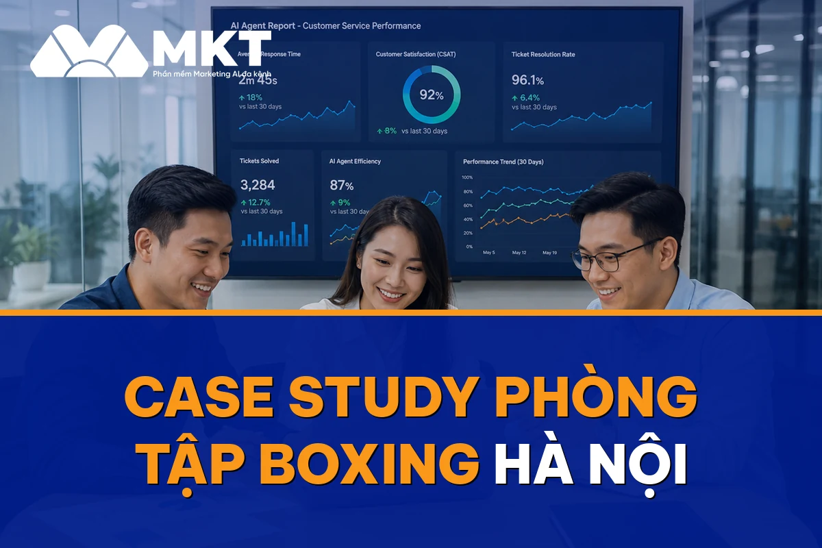 Case Study Phòng Tập Boxing Hà Nội: 100 Hội Viên Mới/Tháng Nhờ MKT Care + Zalo
